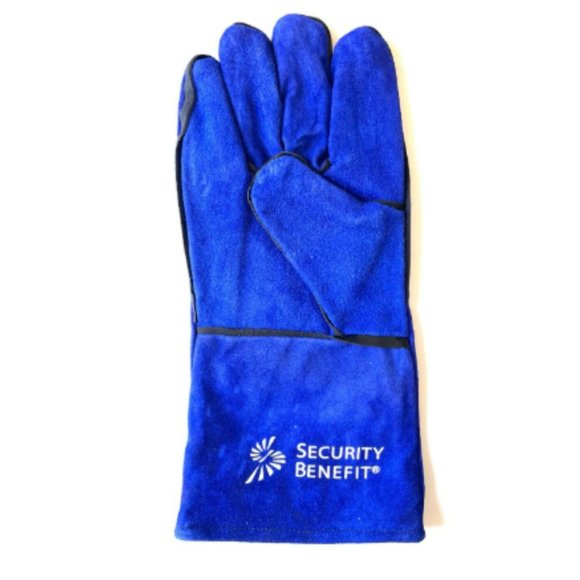 Los Angeles Dodgers BBQ Glove Right Hand Suede Blue Giveaway Souvenir - Picture 2 of 2